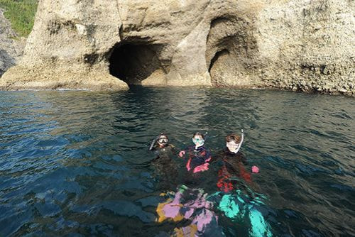 西伊豆の海は透明度抜群ですよ