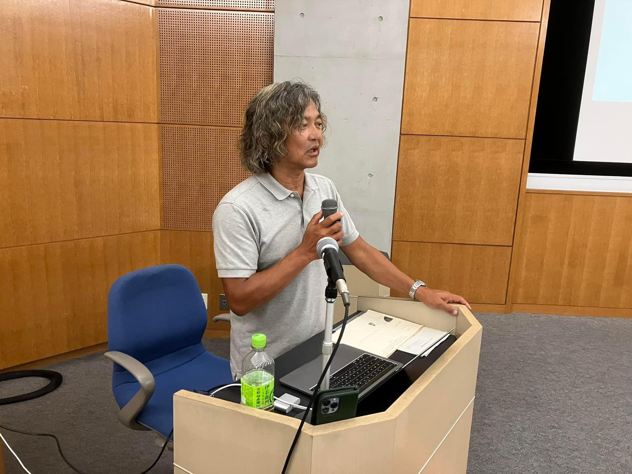 研修の様子：講演